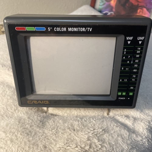 Craig color monitor crt - color,