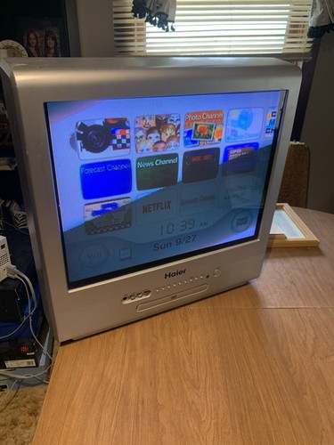 Haier tv dvd - 20",