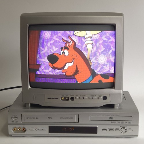 Crt dvd vcr gaming bundle - vcr,