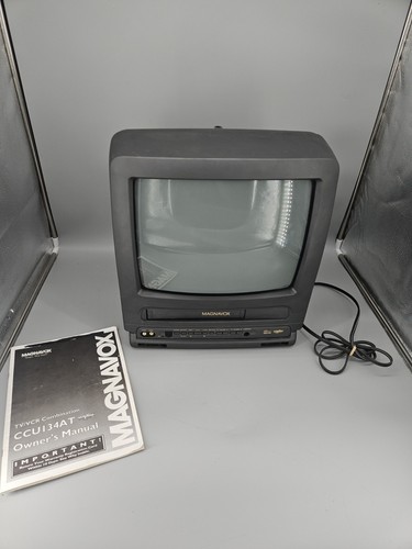 Magnavox ccu134at01 vcr tv - ccu134at01,