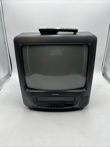 Admiral crt vcr - 13”, tv