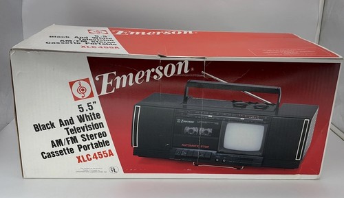 Emerson xlc455a b w tv - 5.5”,