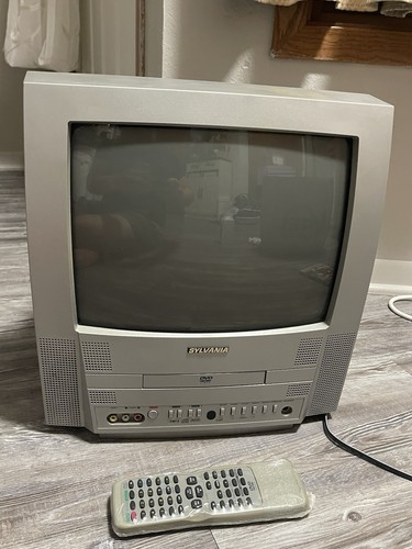 Sylvania 6513dd crt tv - 13", dvd