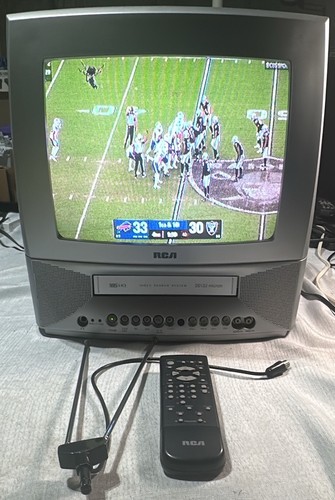 Vtg rca crt vcr combo - tv/vcr,