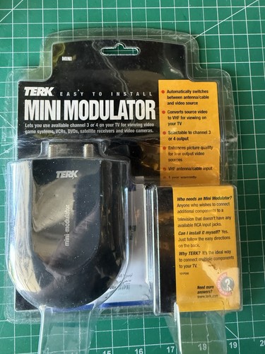 Terk mini modulator use - modulator, tv