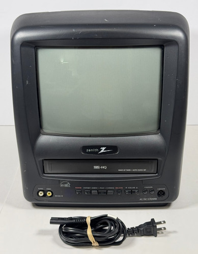 Zenith tvsb0902 crt tv - crt, vcr
