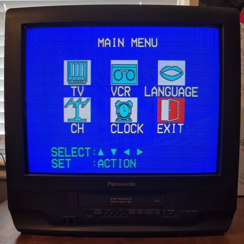 Panasonic c2022 crt tv - crt,