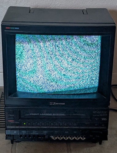 Emerson vct120 crt tv - tv, vcr