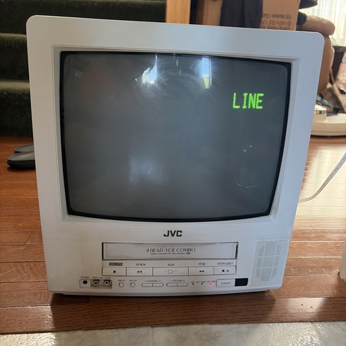 Jvc crt vcr combo video - tv,
