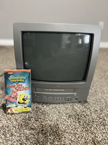 Toshiba crt tv vcr - toshiba,