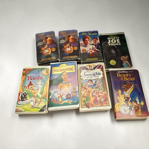 Vintage vhs tapes disney - vhs,