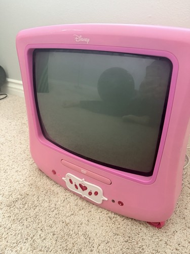 Disney pink crt - crt, tv