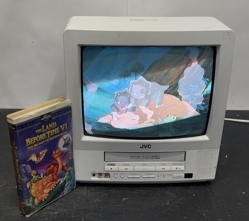 Jvc 13142w crt tv vcr - tv-13142w,