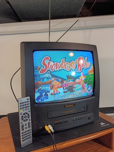 2002 symphonic tv vcr - symphonic, 13"