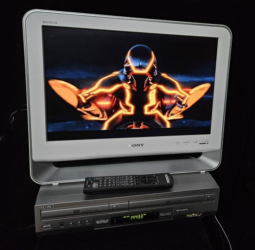 Sony lcd vcr - 20, +