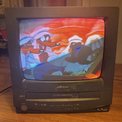 Sharp crt vcr - sharp, tv/vcr