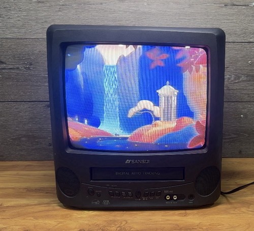 Sansui vcr combo crt - vcr,