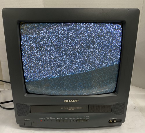 Sharp vintage color crt tv - 13",