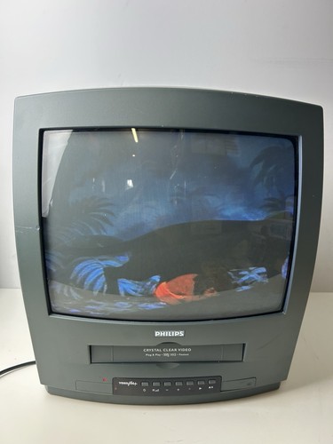 Philips crt vhs combo - philips,