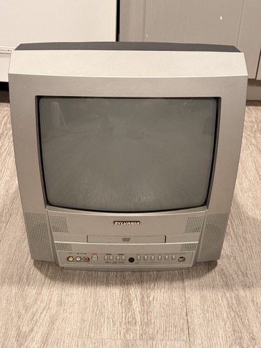Sylvania crt dvd player - crt,