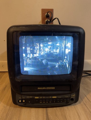 Philips crt vcr combo - philips, vhs