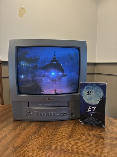 Toshiba crt vcr combo - toshiba, tv
