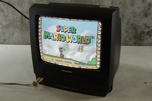 Panasonic crt vcr vhs - panasonic,